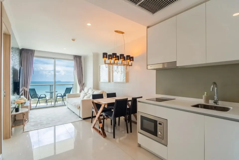 1-Bedroom Condo with Sea View at The Riviera Jomtien, Jomtien