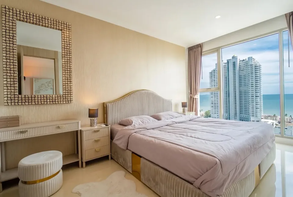 1-Bedroom Condo with Sea View at The Riviera Jomtien, Jomtien