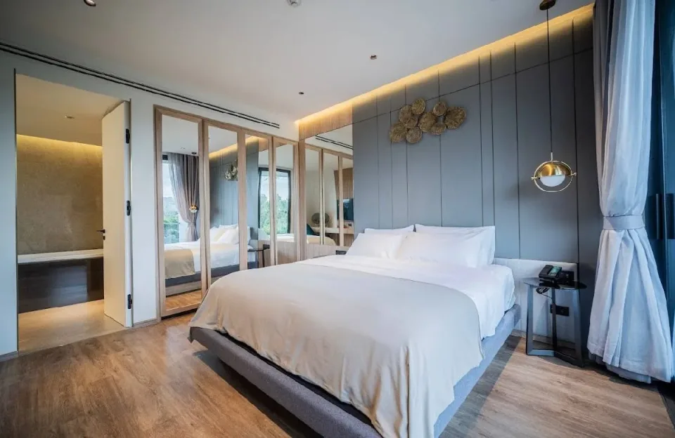 Квартира с 2 спальнями и видом на сад в Layan Green Park Phase 1