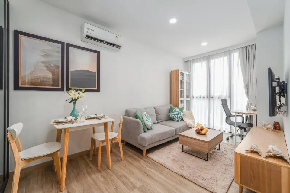 1-Bedroom Condo with Golf Course View at Skypark Aurora Laguna Phuket