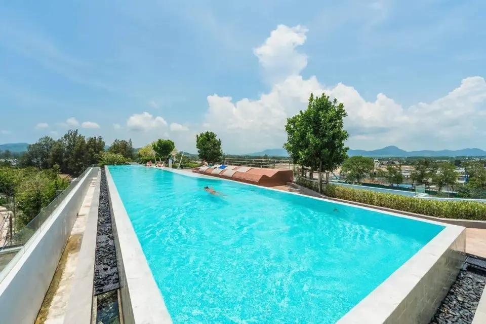 1-Bedroom Condo with Golf Course View at Skypark Aurora Laguna Phuket