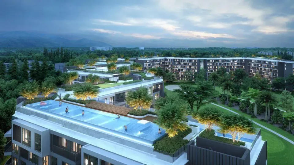 1-Bedroom Condo with Golf Course View at Skypark Aurora Laguna Phuket