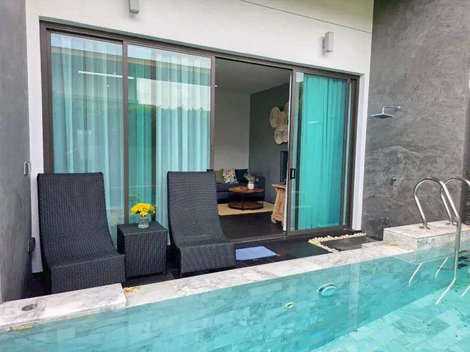 Вилла с 2 спальнями и частным бассейном в The 8 Pool Villa, Пхукет