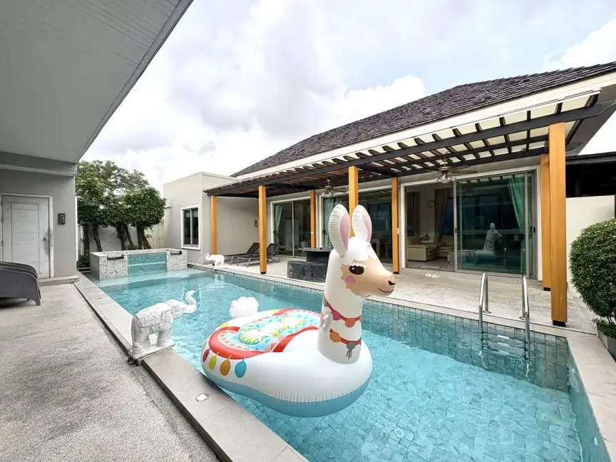 Вилла с 4 спальнями и частным бассейном в Yipmunta Pool Villa, Пасак