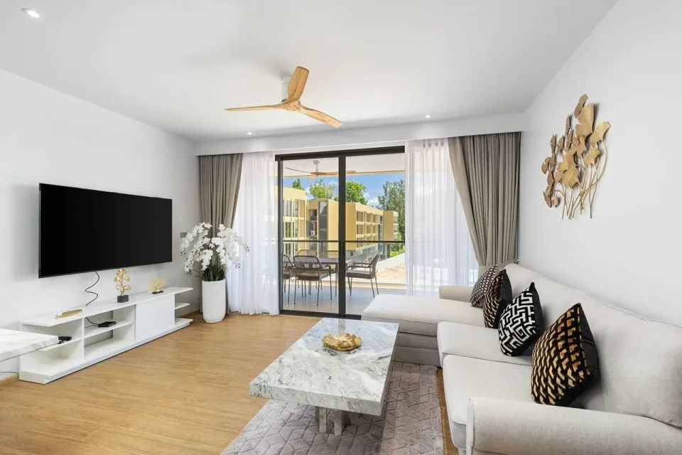 Квартира с 2 спальнями и террасой в Laguna Beach Residences Reef, Банг Тао
