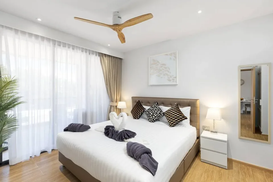 Квартира с 2 спальнями и террасой в Laguna Beach Residences Reef, Банг Тао