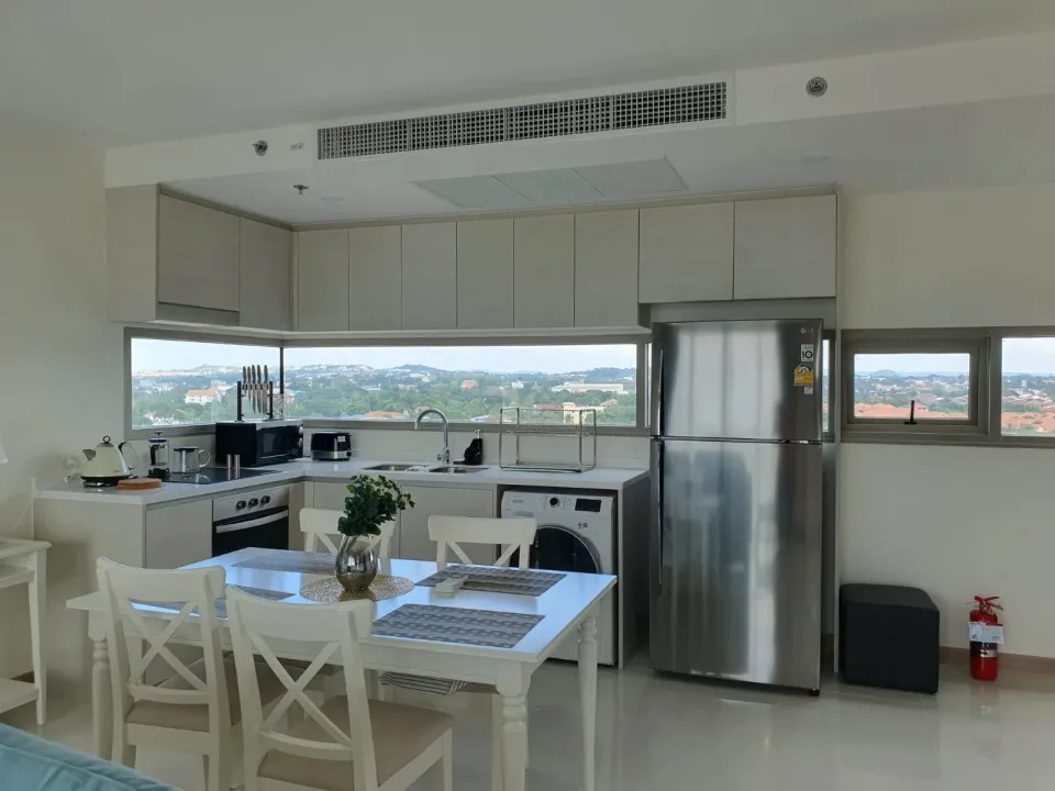 2-Bedroom Condo with City View at The Riviera Jomtien, Jomtien
