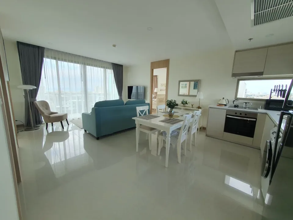 2-Bedroom Condo with City View at The Riviera Jomtien, Jomtien