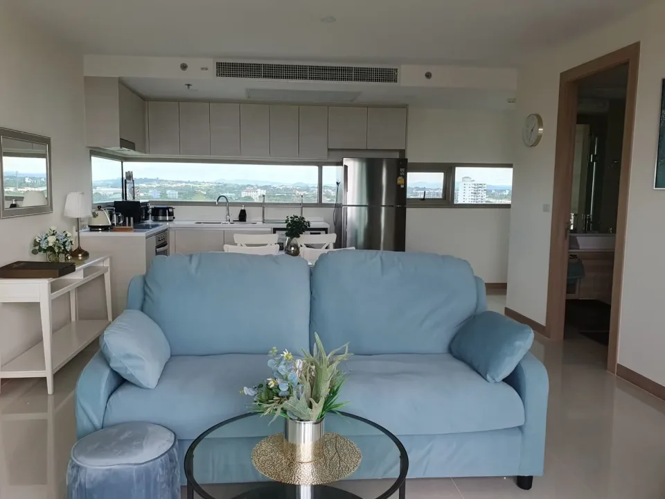 2-Bedroom Condo with City View at The Riviera Jomtien, Jomtien