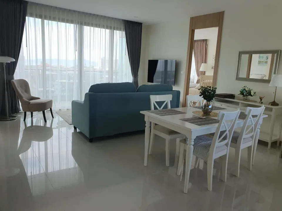 2-Bedroom Condo with City View at The Riviera Jomtien, Jomtien