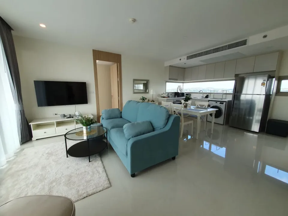 2-Bedroom Condo with City View at The Riviera Jomtien, Jomtien