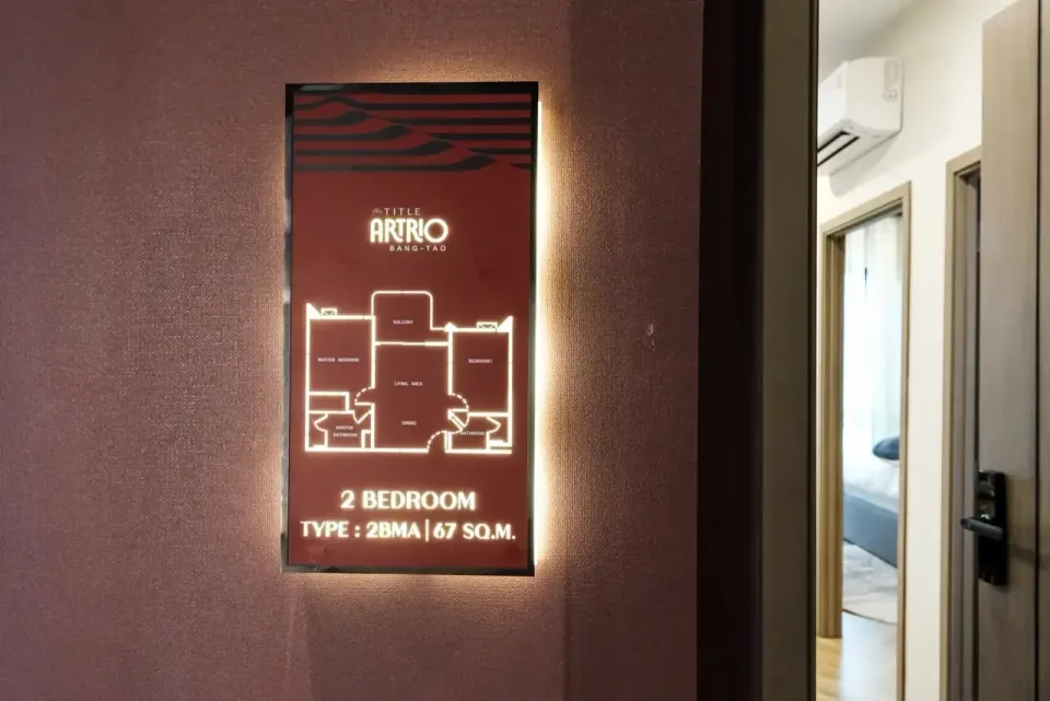 2-Bedroom Condo with Open View at The Title Artrio Bang-Tao, Phuket