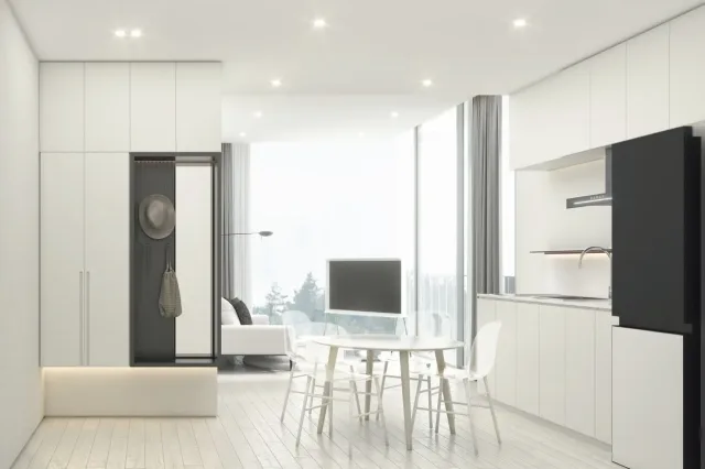 2-Bedroom Condo with Open View at Secret Garden Pattaya Condominium in Wongamat, Pattaya, Pattaya
