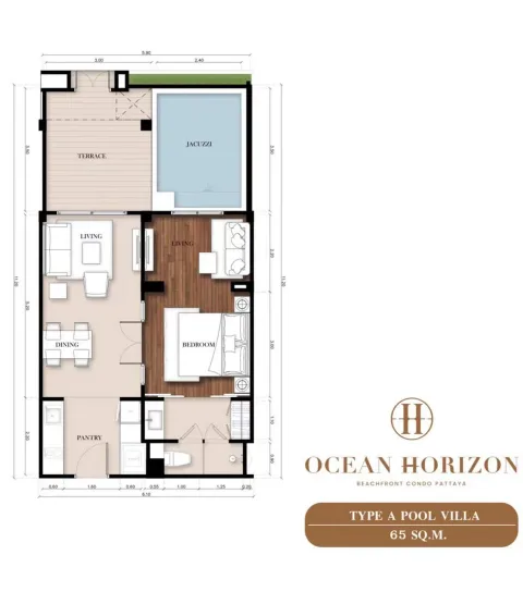 Ocean Horizon Beachfront Condo Pattaya