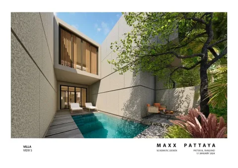 MAXX Pattaya — Villas & Townhouses in East Pattaya from ฿4.9M — shared pool and communal facilities