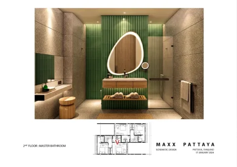 MAXX Pattaya — Villas & Townhouses in East Pattaya from ฿4.9M — interior living space