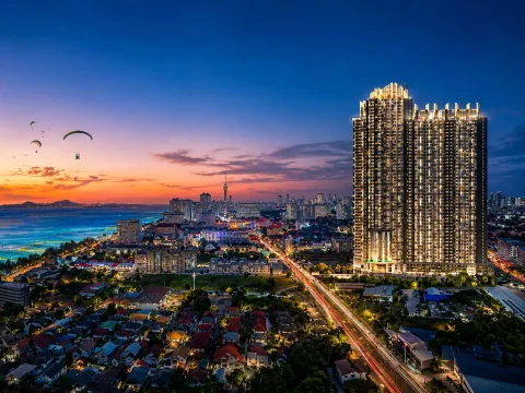 Copacabana Coral Reef — квартира в Джомтьене от ฿3,8 млн — интерьер жилого пространства