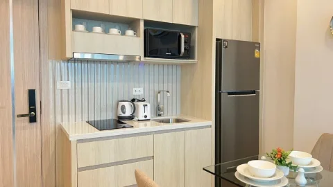 Harmonia City Garden — кондоминиум в центре Паттайи от ฿1,6 млн — бассейн и общественная инфраструктура