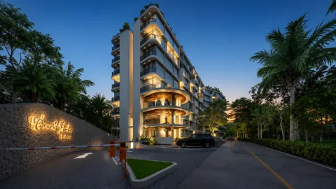 Secret Garden Pattaya — кондоминиум в Вонгамат, Паттайя — архитектура и фасад комплекса