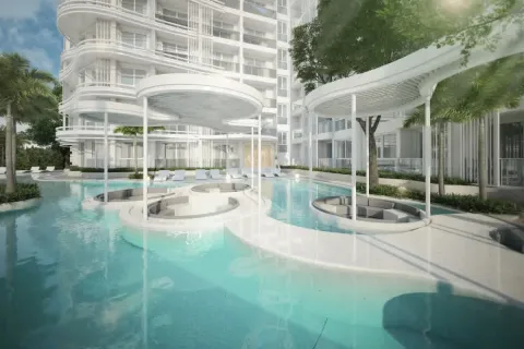 The Coral Pattaya — Low-Rise Condo in Naklua, North Pattaya — interior living space