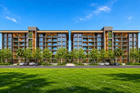 Zensiri Estate & Residences Jomtien — архитектура и фасад комплекса