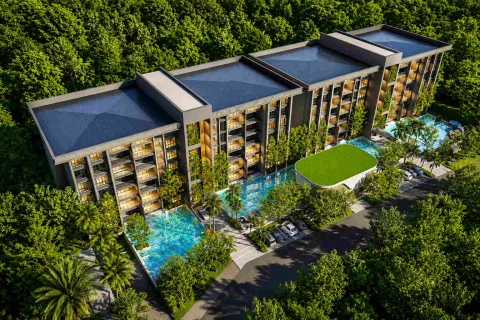 Zensiri Estate & Residences Jomtien — бассейн и общественная инфраструктура