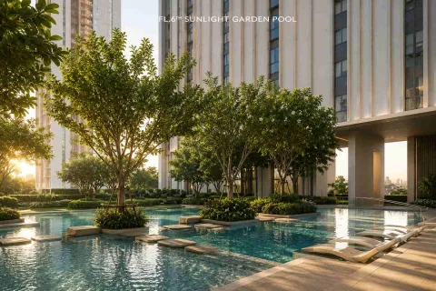 SKYPARK Lucean Jomtien Pattaya — shared pool and communal facilities