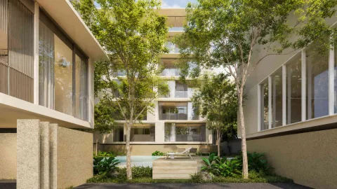 The Liberty by Wallaya Villas — Condo in Cherng Talay, Phuket — landscaped area and leisure space