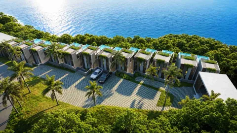 White Lotus Villas Patong — виллы с видом на море от ฿30 млн — архитектура и фасад комплекса