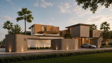 9D Cozy Villas Phuket — виллы в Тхеп Красатти от ฿14,9 млн — территория и зона отдыха