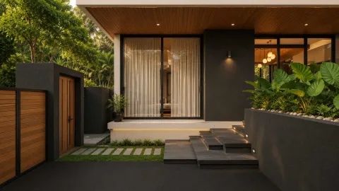 Aileen Residence Lagoon — таунхаусы и виллы в Чернг Талай от ฿10,15 млн — территория и зона отдыха
