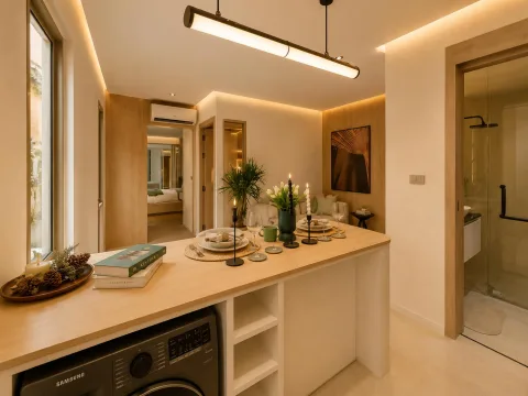 The Trees Residence by Anocha — Bang Tao Residences from ฿4M — interior living space
