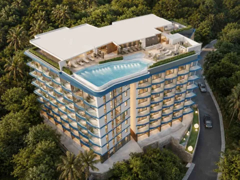 Ashiyana Heights Kata Phuket — Sea View Condos from ฿3.37M — architecture and facade