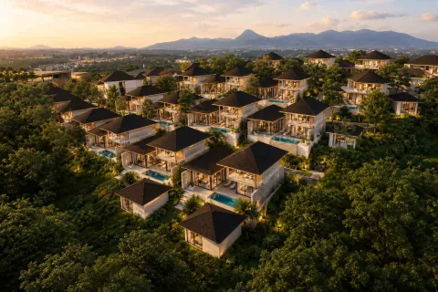 Kahli Hillside Villas Cherngtalay — Villas from ฿16.8M — project overview in Cherngtalay / Pasak