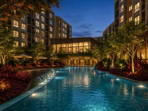 dcondo Cove Phuket — квартиры в Kathu от ฿2,48 млн — архитектура и фасад комплекса