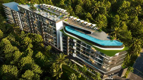 Enigma Residence Rawai — квартиры в Rawai на Пхукете от ฿3,95 млн — общий вид проекта в районе Раваи