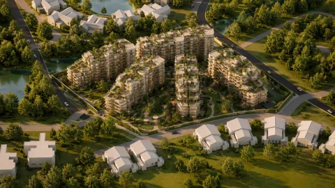 Laguna Golf Residences Hibiscus — квартиры у Laguna Golf Phuket от ฿12,88 млн — территория и зона отдыха
