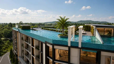 8 Atelier Residence — квартиры в Cherng Talay от ฿5,6 млн — интерьер жилого пространства
