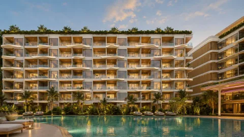 Wallaya Residence Nai Harn — квартиры от ฿3.94 млн — бассейн и общественная инфраструктура