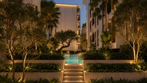 Citygate De Phuket — квартиры в Камале от ฿5,23 млн — территория и зона отдыха