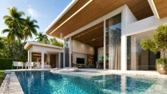Mali Villas Phuket от ฿22,87 млн — виллы у Layan Beach — интерьер жилого пространства