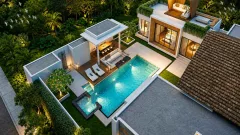 Luna Vista Phuket from ฿29.87M — Pool Villas near Nai Yang — landscaped area and leisure space