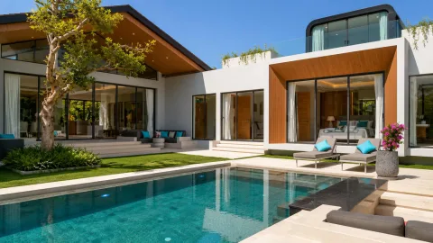 Luna Vista Phuket от ฿29,87 млн — виллы у Nai Yang — интерьер жилого пространства