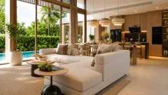 Monstera Nature Phuket от ฿12,47 млн — виллы в Thep Krasatti — интерьер жилого пространства