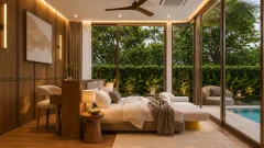 Monstera Nature Phuket от ฿12,47 млн — виллы в Thep Krasatti — спальня или приватная зона