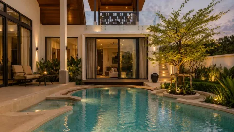 Erawana Creek Phuket — виллы с бассейном от ฿23,87 млн — бассейн и общественная инфраструктура