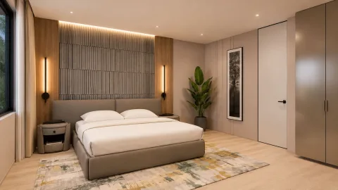 Orbita Villa-Town Phuket — эко-виллы от ฿26,77 млн — интерьер жилого пространства