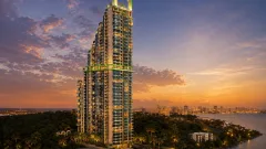 The Riviera Palm Beach Wongamat — кондо на первой линии от ฿6,93 млн — архитектура и фасад комплекса