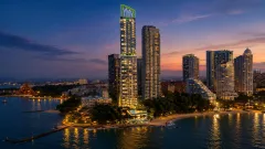 The Riviera Palm Beach Wongamat — кондо на первой линии от ฿6,93 млн — спальня или приватная зона