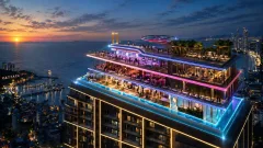 Grand Solaire Noble — 50-Storey Condominium in Pattaya — architecture and facade